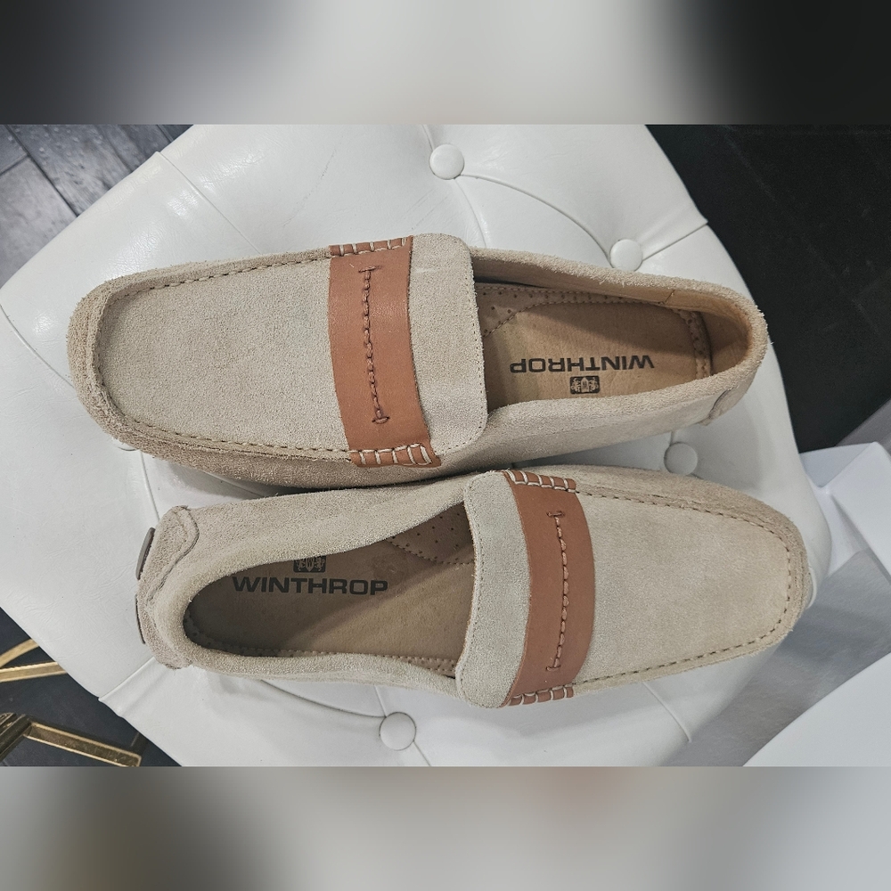 Winthrop Suede Driving Loafers
